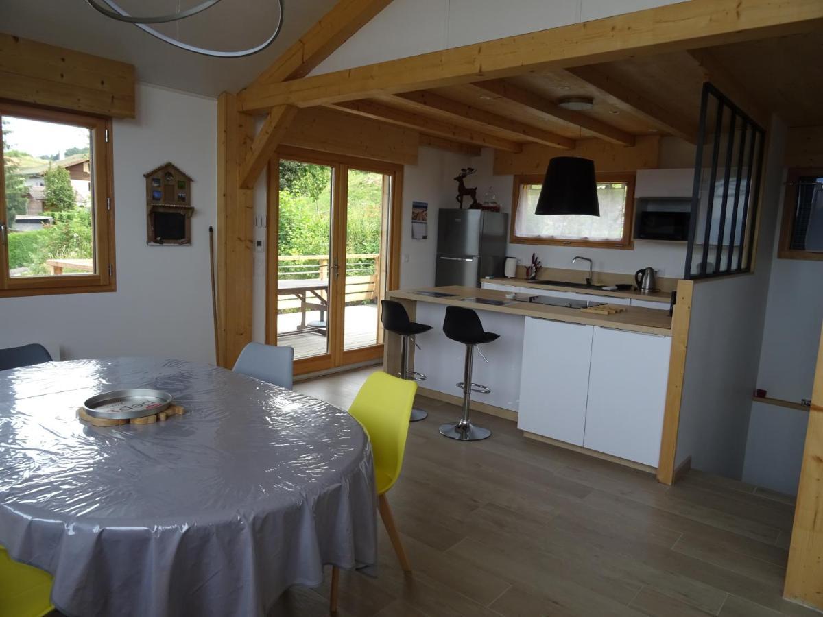Chalet Neuf 6 Personnes Mont-Saxonnex Экстерьер фото
