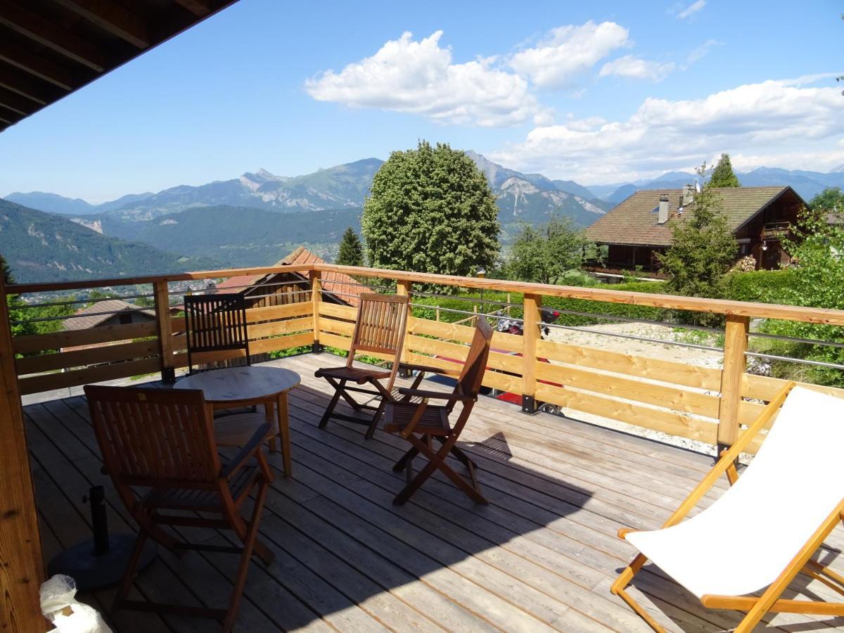 Chalet Neuf 6 Personnes Mont-Saxonnex Экстерьер фото